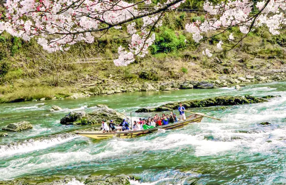 京都嵐山嵯峨野觀光小火車+保津川漂流+嵐山citywalk一日遊