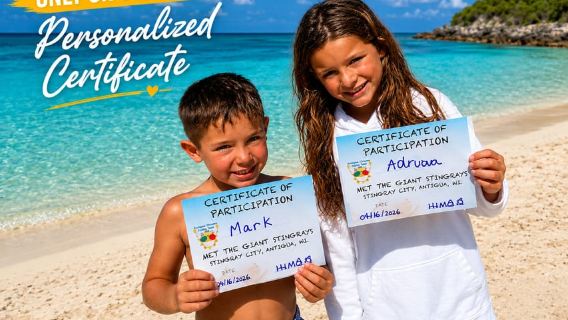 Antigua: Stingray City, Long Bay Beach & Devil's Bridge