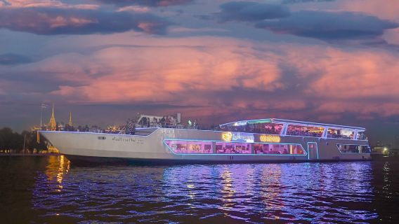 Smile Riverside Cruises: ล่องเรือแม่น้ำเจ้าพระยายามค่ำคืนในกรุงเทพฯ ประเทศไทย