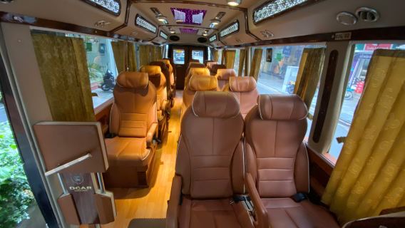 Cat Ba Go Easy Limousine Luxury bus Round-trip Hanoi and Halong Bay