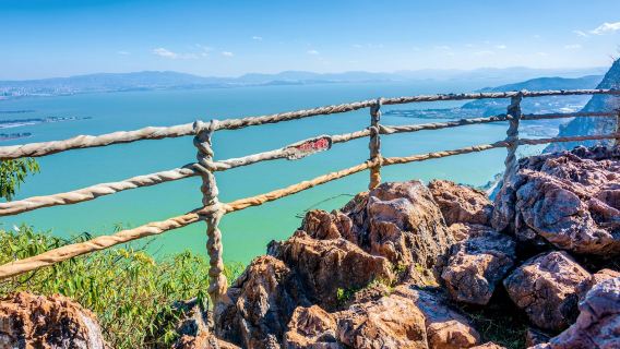 Kunming Tagesausflug [Landschaftsgebiet Xishan + Blumenmarkt Dounan + Altstadt Guandu]