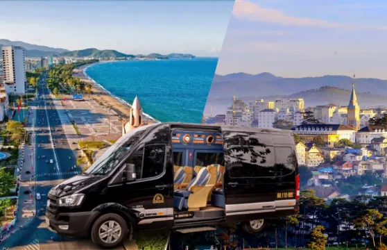 大叻至芽莊及芽莊至大叻的豪華轎車共乘接送服務