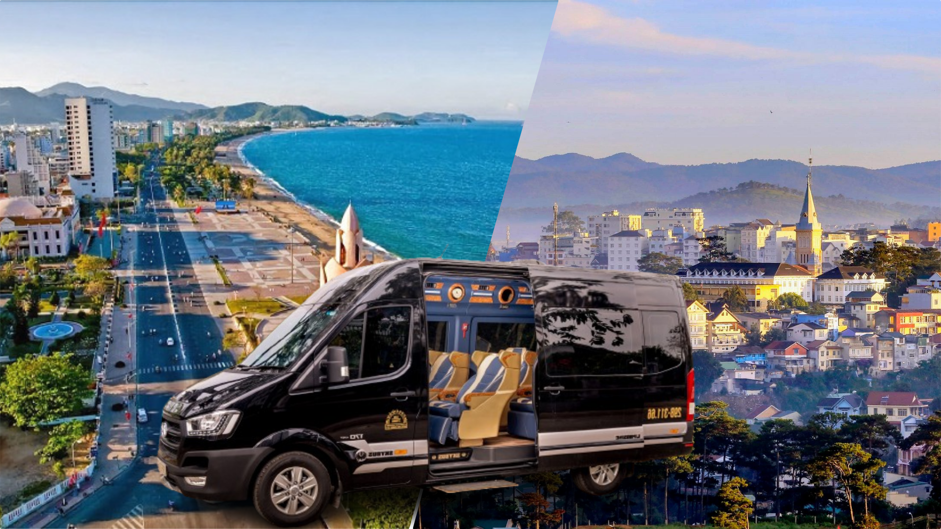 Shared Limousine Transfer From Da Lat To Nha Trang and Vice Versa