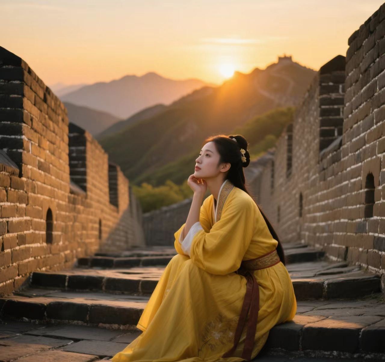 tour di gruppo pomeridiano al bus della Grande Muraglia di Mutianyu