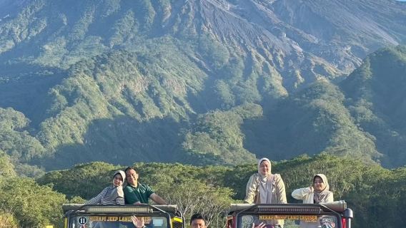Aventura en Jeep por el Merapi en Yogyakarta