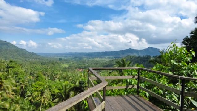 Bali: Tour alla cascata di Sidemen e purificazione al tempio
