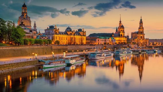 From Prague: Dresden Xmas Market & Saxon Switzerland Tour