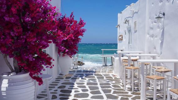 Thị trấn Mykonos và Nhà máy bia: Tour đi bộ 2 giờ kèm nếm thử bia