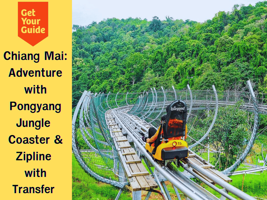 Pongyang Jungle Coaster & Zipline (Transfer)