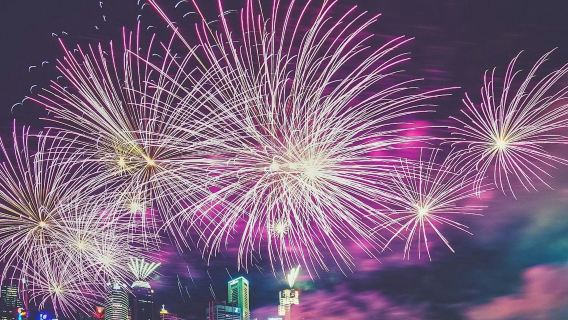 Miami: Silvester-Feuerwerksfahrt mit Champagnerempfang und Live-DJ