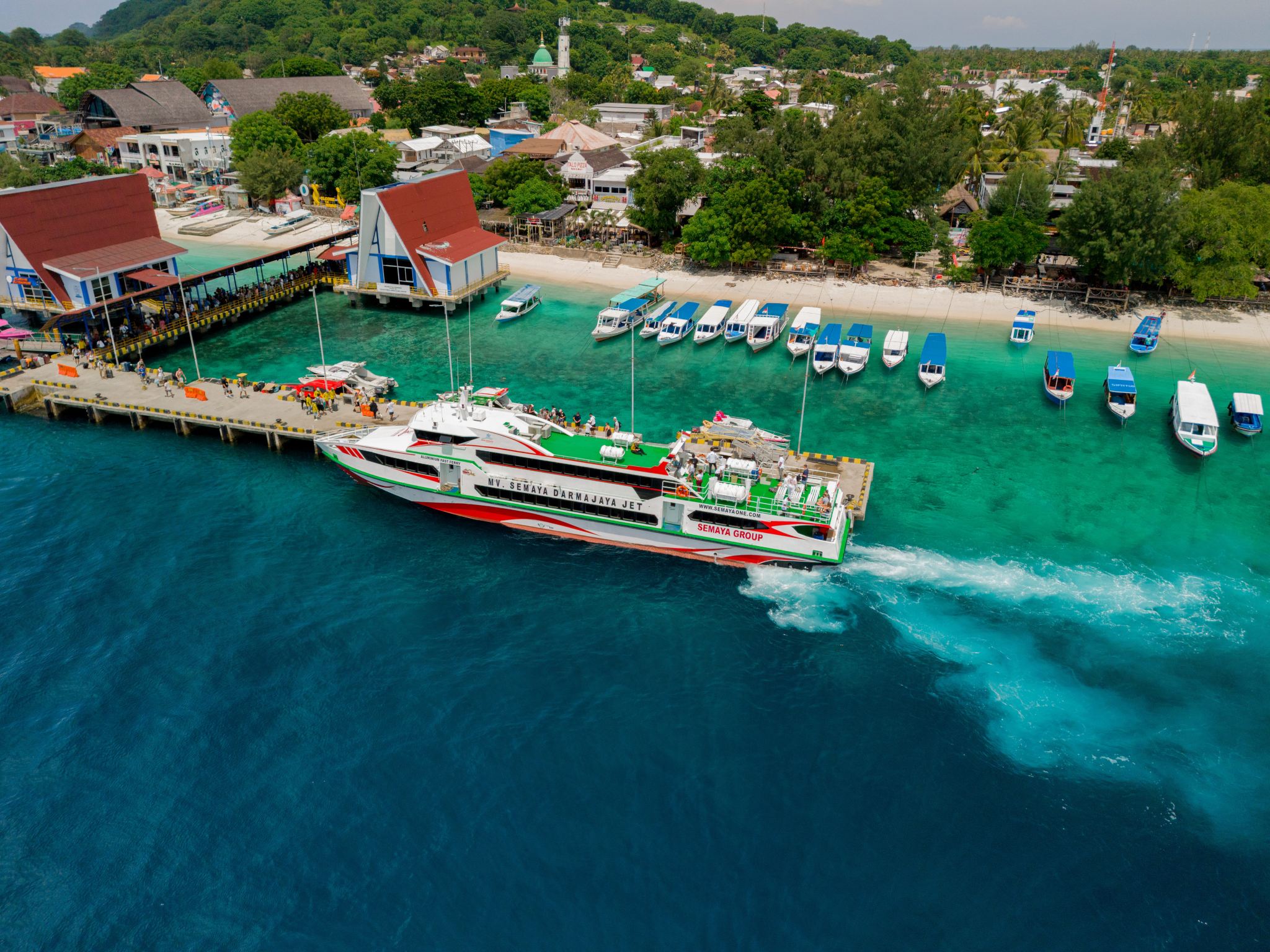 Trasferimento in traghetto veloce Gili Trawangan - Padang Bai