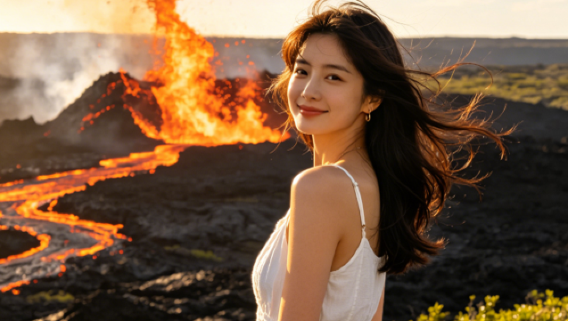 美國-夏威夷大島-火山國家公園-彩虹瀑布-黑沙灘-包車-高銷