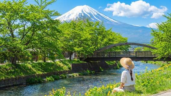 Laluan Klasik Gunung Fuji: Tasik Kawaguchi, Taman Arakurayama Sengen, Lawatan Sehari Lawson, Berlepas dari Tokyo