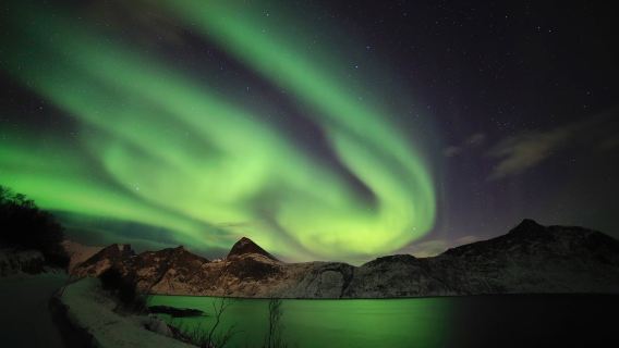 Lawatan sehari pergi-balik Tromso ke Senja Norway [perkhidmatan berbahasa Cina, pakej berkumpulan atau sewaan peribadi]
