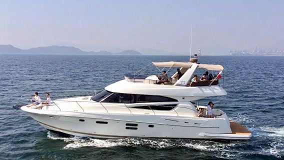 【深圳大梅沙遊艇】深圳遊艇出海大梅沙51尺豪華遊艇包船出海贈送水果飲料海釣設備