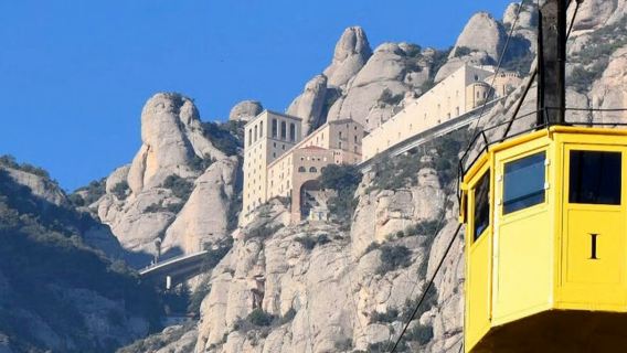 Montserrat Cable Car: Descent Trip