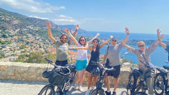 Niza y Villefranche-sur-Mer: tour en bicicleta eléctrica