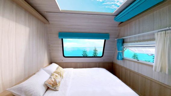 ฮัวเหลียน | Farglory Ocean Park ในฮัวเหลียน | แคมป์ปิ้งชมทะเลและชมดวงดาวยามค่ำคืน - ประสบการณ์กระท่อมวาฬสีน้ำเงิน | ลดราคาช่วงปิดเทอมฤดูร้อน