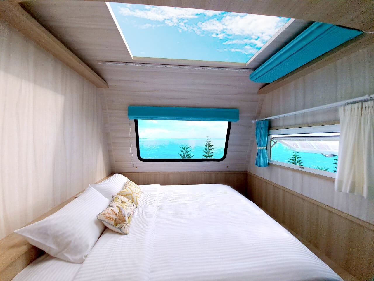 Hualien | Farglory Ocean Park | Overnight Stargazing and Oceanfront Camping Trailer - Blue Whale Cabin Experience