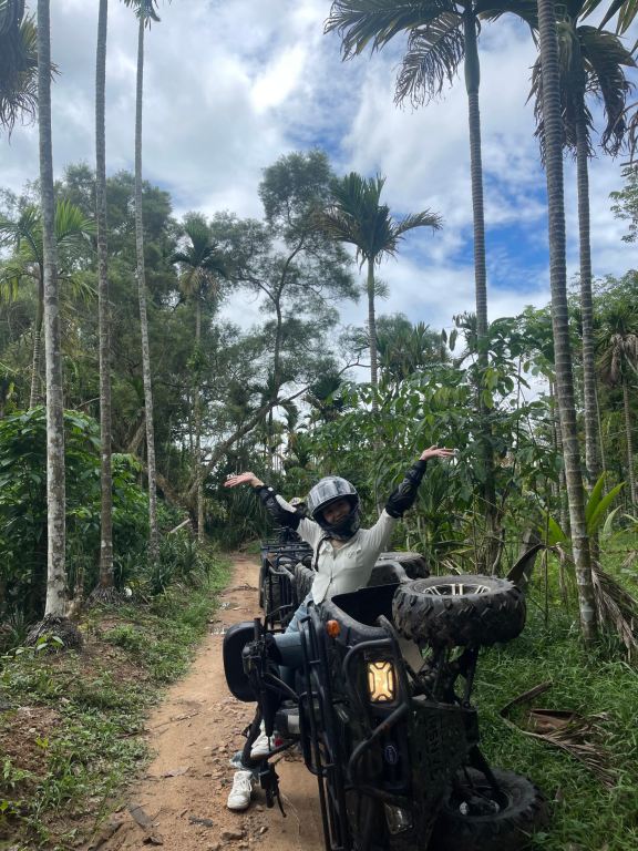 【瓊海白石嶺山地越野車】海南瓊海椰林騎士越野車體驗/多選項路線可選/含護具