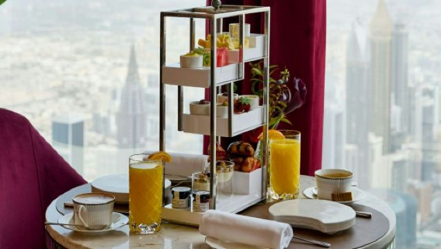At.mosphere Burj Khalifa: 3-Course Afternoon Tea with Soft Drinks