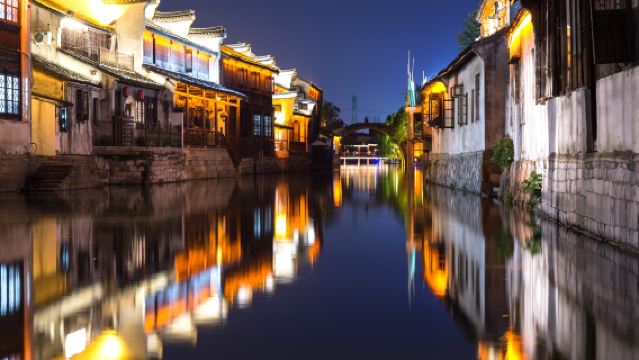 南潯古鎮+南潯古鎮遊船+小蓮莊+嘉業堂藏書樓+張靜江故居