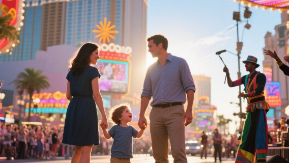 美國拉斯維加斯旅拍【跟拍攝影親子照情侶閨蜜兒童跟拍家庭旅拍】