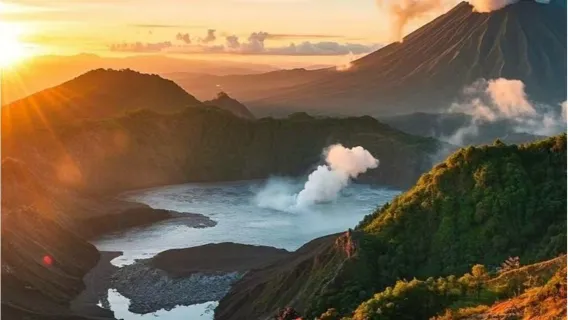 Jakarta-Bandung + Tangkutsen Gunung + perjalanan satu hari Pemandian Air Panas Vulkanik / sewa kendaraan pribadi VIP dengan Itinerary yang Dapat Disesuaikan