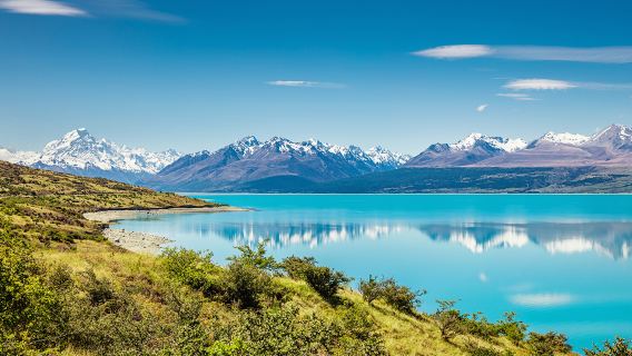 Tour ngắm cảnh Núi Cook khởi hành từ Queenstown, New Zealand - Tùy chọn ngắm cảnh bằng trực thăng và thuyền thám hiểm sông băng