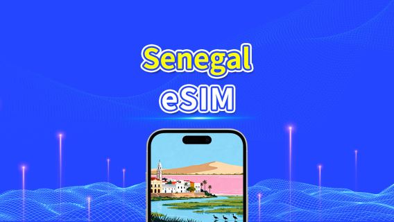 eSIM Senegal | 5G/4G | Paquete de datos diario/total | 5–15 días | Facturación por 24 horas | Código QR
