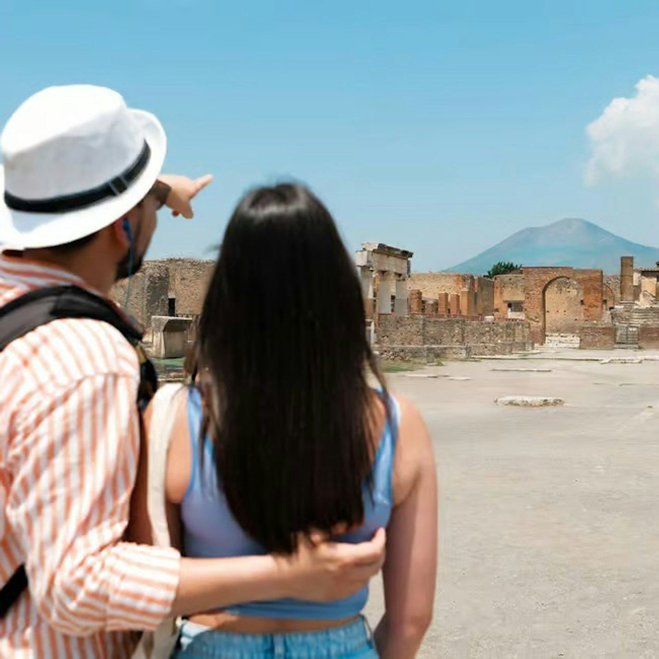 Pompei: Biglietto d'Ingresso con Audioguida + Andata e Ritorno da Salerno in Treno
