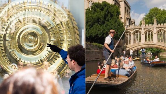 Cambridge Walking & Punting Tour by Alumni King's College Option