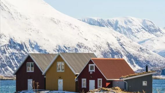 挪威特羅姆瑟北極大教堂+特羅姆瑟纜車+索瑪若伊永晝島峽灣之旅