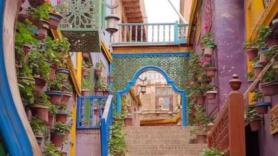 新疆喀什古城---古城西區偏生活化、東區偏商業化