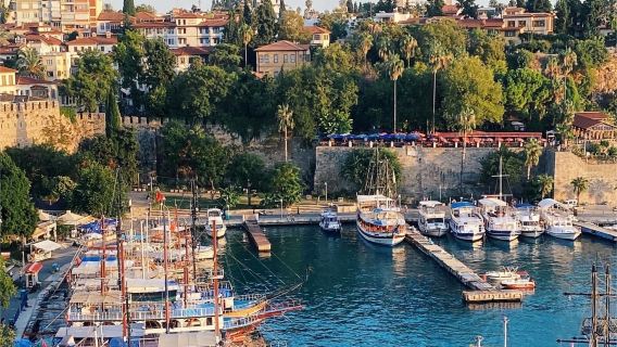 安塔利亞來回|神廟+杜登瀑布+老城+羅馬海港|包車日遊