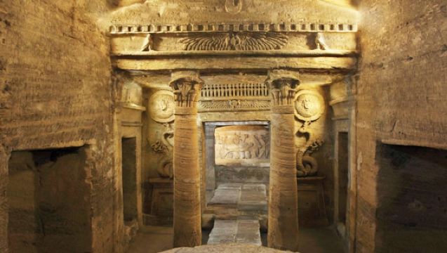 Greco-Roman Icons: Catacomb,Theatre & Museum Alexandria Port