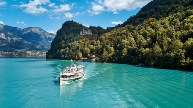 瑞士圖恩湖或布里恩茨湖遊船體驗