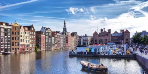 荷蘭阿姆斯特丹梵高博物館-運河區【中文專車-悅享旅程】