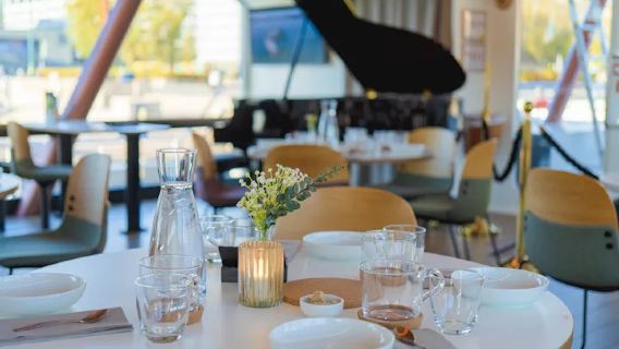 Silent cruise in the Oslo Fjord + 3-course dinner + live music performance