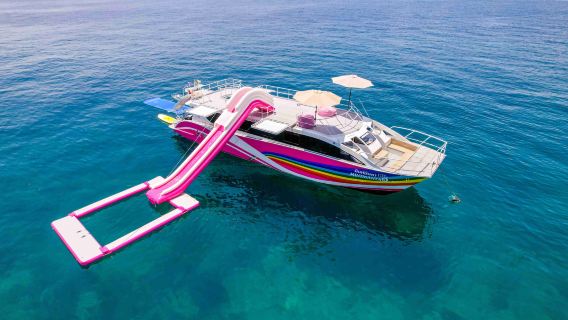 NOAH | Phuket Phi Phi + Ko Mai Thon Luxusyacht Tagesausflug mit Schnorcheln/Inselhüpfen