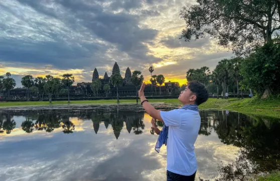 暹粒出發吳哥窟小型日出團含早餐