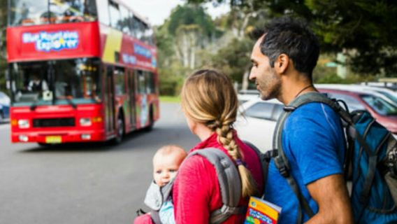 Голубые горы Сидней: Экскурсионный автобус Hop-on Hop-off Explorer
