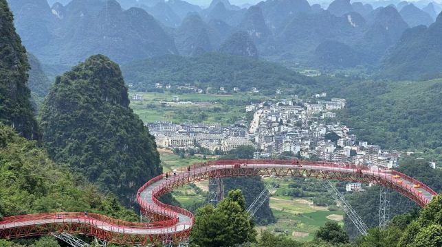 桂林：1日陽朔鳥瞰山景獨立包團