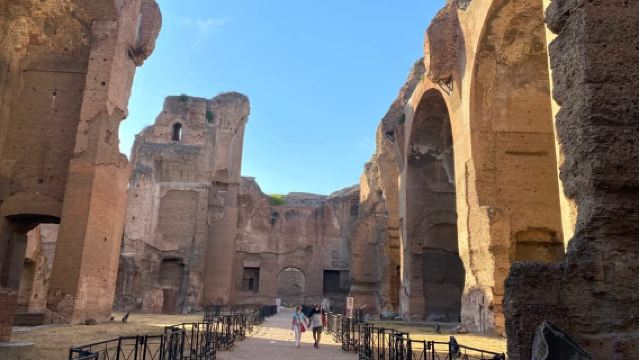 Rome : visite express des thermes de Caracalla en petit groupe ou en privé