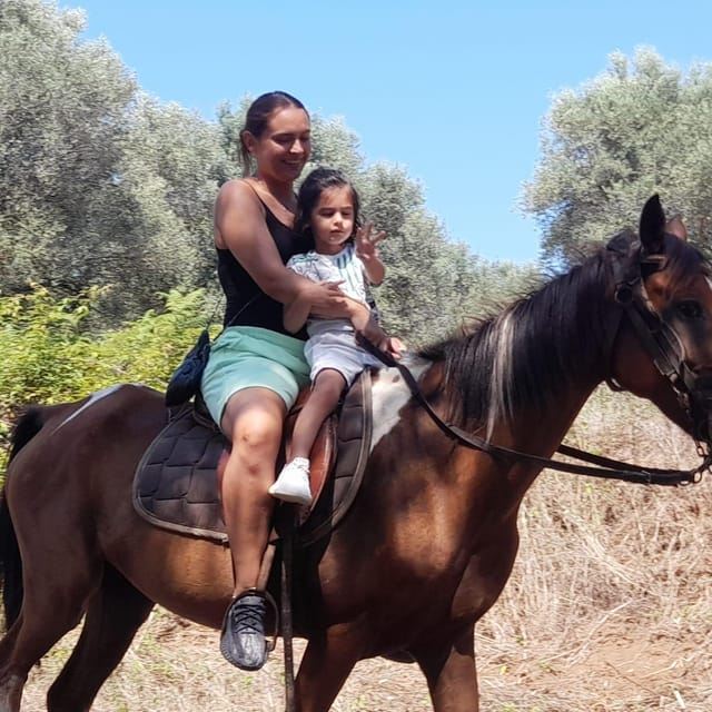 From Tropea: Horseback Riding Tour with Picnic in Francica