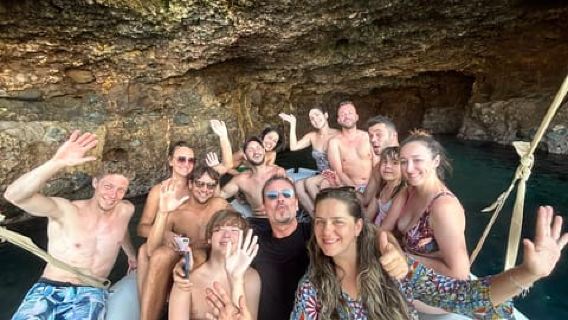 Tour di Gruppo Avola: Capopassero Vendicari Aperitivo Snorkeling