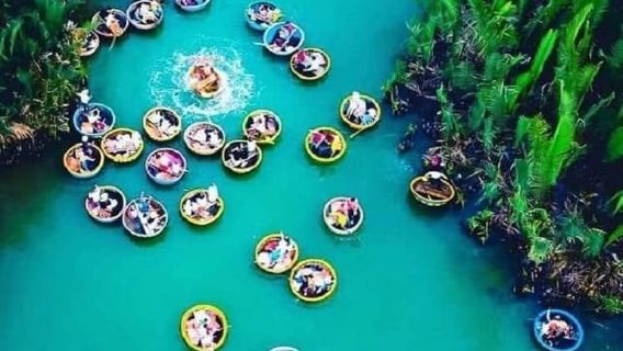 Paseo en barco canasta desde DaNang/Hoi An con clase de cafetería y almuerzo