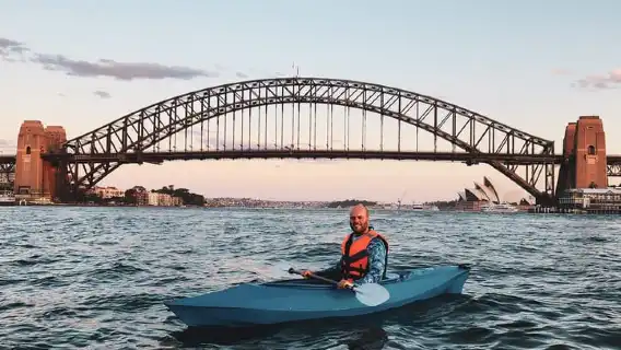 Sydney: Sunset Kayak - Opera & Harbour Bridge Tour (5p. max)