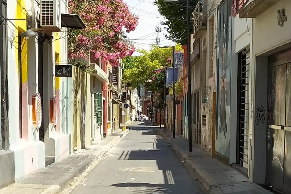 Degustazione di vini argentini premium e Malbec con tour dell'arte urbana