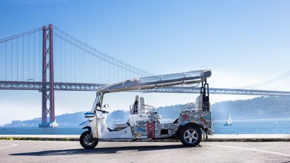 Lisbon: Tour xe Tuk-Tuk nửa ngày có hướng dẫn riêng